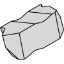 Picture of WIDIA/KENNAMETAL NDC38RDR75 Top Notch Groove Threading,Threading Insert Full Profile TiAlN 0.017 Corner Radius Round 8.00TPI