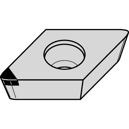 Picture of WIDIA/KENNAMETAL DPGW21.505FST WDN00U Insert 55.0° 0.008 Corner Radius