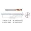 Picture of WIDIN HPI503155 15.50MM DIA 140° Point 2 Flute 3XD Drill