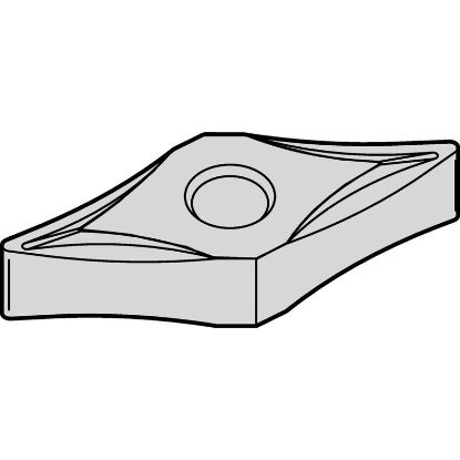 Picture of WIDIA/KENNAMETAL VNGP330 TN10U Insert 35.0° TiAIN + TiN 0.004 Corner Radius