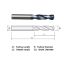 Picture of WIDIN PDS044 4.40MM DIA 140° Point 2 Flute 3XD Drill