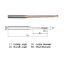 Picture of WIDIN WB51208025100 DIA 8MM SH 0.3150 LOC 0.5510 OAL 3.9370 End Mill Standard Helix Standard Helix Carbide AlTiN Single End Ball Nose WINNER