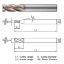 Picture of WIDIN WME504065 DIA 6.50MM SH 0.3150 LOC 0.7087 OAL 2.362 End Mill Standard Flute Standard Helix Carbide AlTiN Single End Square Sharp WINNER