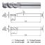Picture of WIDIN XCE503025 DIA 2.50MM SH 0.2362 LOC 0.3150 OAL 1.968 End Mill Standard Flute High Helix Carbide TiAlN Single End Square Sharp X-STAR