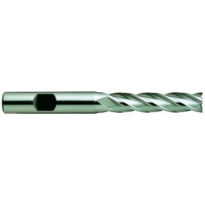Picture of YG-1 05485CN DIA 2 SH 2.00 LOC 4.00 OAL 7.7500 End Mill Standard Flute Standard Helix Cobalt TiN Single End Square Sharp General Purpose