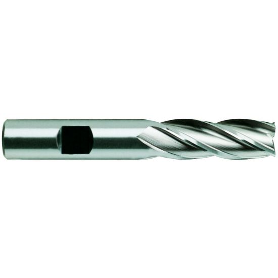 Picture of YG-1 4043 DIA 3/16 SH 0.3750 LOC 0.50 OAL 2.3750 End Mill Standard Flute Standard Helix HSS Uncoated Single End Square Sharp General Purpose