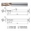 Picture of WIDIN WR50405005060 DIA 5MM SH 0.2362 LOC 0.5118 OAL 2.3622 End Mill Standard Flute Standard Helix Carbide AlTiN Single End Corner Radius 0.0197 0.50MM WINNER