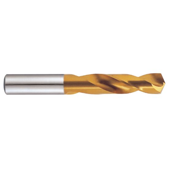 Picture of YG-1 D4107300 30 HSS(M42) Stub Length DIN1897 Split Point Drill S TIN Coated