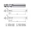 Picture of WIDIN ZSLNR2002-1-005 DIA 0.20MM SH 0.1575 LOC 0.0059 OAL 1.968 End Mill Standard Flute Standard Helix Carbide AlTiN Single End Corner Radius 0.0020 0.05MM Z-STAR