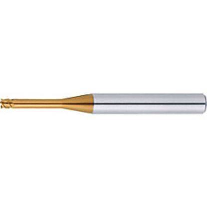 Picture of WIDIN XB5140020470-2.5 DIA 1/32 SH 0.1250 LOC 0.0470 OAL 2.50 End Mill Standard Flute Variable Helix Carbide AlTiN Single End Ball Nose Z-STAR