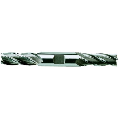 Picture of YG-1 12049 DIA 9/32 SH 0.3750 LOC 0.6875 OAL 3.3750 End Mill Standard Flute Standard Helix HSS Uncoated Double End Square Sharp General Purpose
