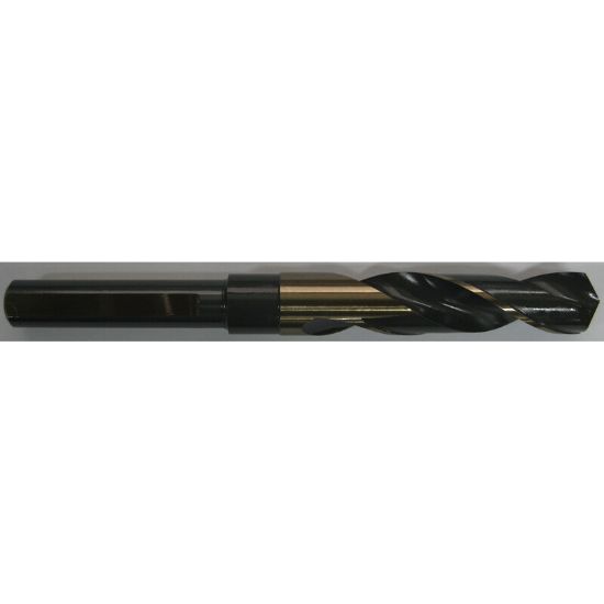 Picture of YG-1 D1191126 1-13/32 HSS(M2) 118 DEGREE Split Point 3 Flat Gold & Black S & D Drill