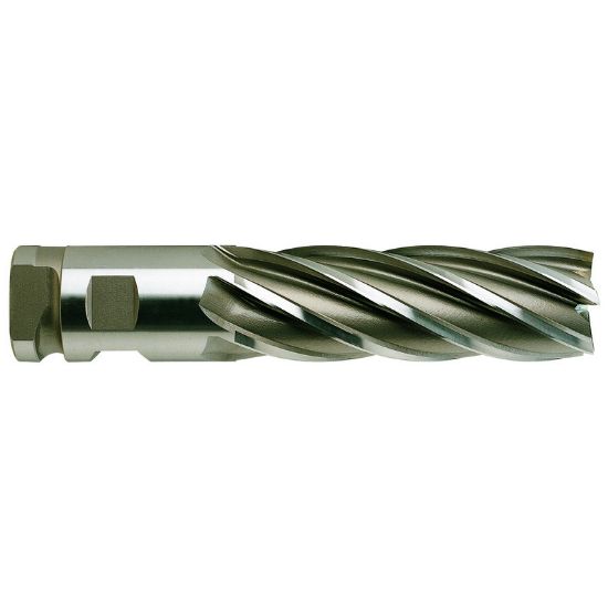 Picture of YG-1 10231HE DIA 2 SH 2.00 LOC 2.00 OAL 5.7500 End Mill Standard Flute Standard Helix HSS TiAlN Single End Square Sharp General Purpose