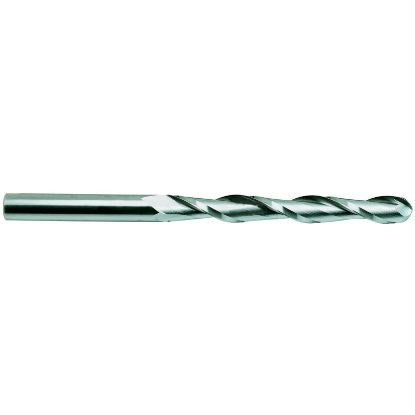 Picture of YG-1 52600TF DIA 1 SH 1.00 LOC 3.00 OAL 6.00 End Mill Standard Flute Standard Helix Carbide TiAlN Single End Ball Nose Carbide End Mill
