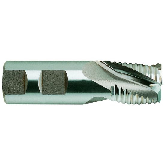 Picture of YG-1 63305 DIA 3/8 SH 0.3750 LOC 0.3750 OAL 2.1560 End Mill Cobalt Uncoated Single End Square Sharp General Purpose