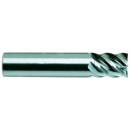 Picture of YG-1 85600TC DIA 1 SH 1.00 LOC 1.2500 OAL 3.00 End Mill Standard Flute High Helix Carbide TiCN Single End Square Sharp Carbide End Mill