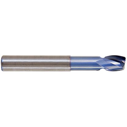 Picture of YG-1 24593TC DIA 1/2 SH 0.50 LOC 0.5625 OAL 3.50 End Mill Standard Flute Standard Helix Carbide TiCN Single End Square Sharp Alu-Power End Mill