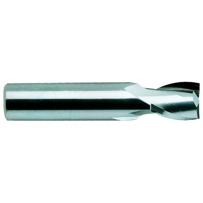Picture of YG-1 30554TF DIA 1/16 SH 0.1250 LOC 0.1250 OAL 1.50 End Mill Standard Flute Standard Helix Carbide TiAlN Single End Square Sharp Carbide End Mill