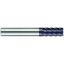 Picture of YG-1 93446 DIA 6MM SH 0.2362 LOC 0.5118 OAL 2.7559 End Mill Standard Flute High Helix Carbide TiAlN Single End Corner Radius 0.0197 0.50MM X-Power