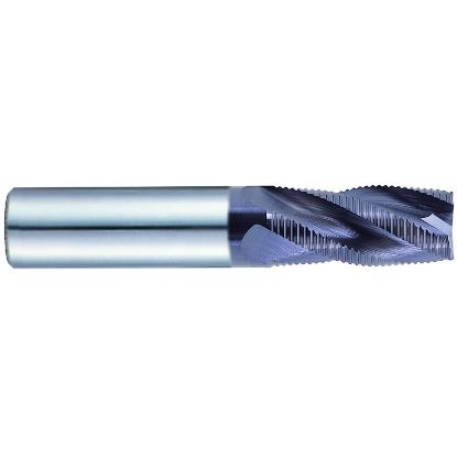 Picture of YG-1 95079 DIA 1/4 SH 0.2500 LOC 0.7500 OAL 2.50 End Mill Carbide TiAlN Single End Square Sharp J-Power