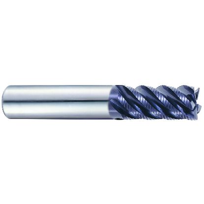 Picture of YG-1 95108 DIA 1/4 SH 0.2500 LOC 0.7500 OAL 2.50 End Mill Carbide TiAlN Single End Square Sharp J-Power