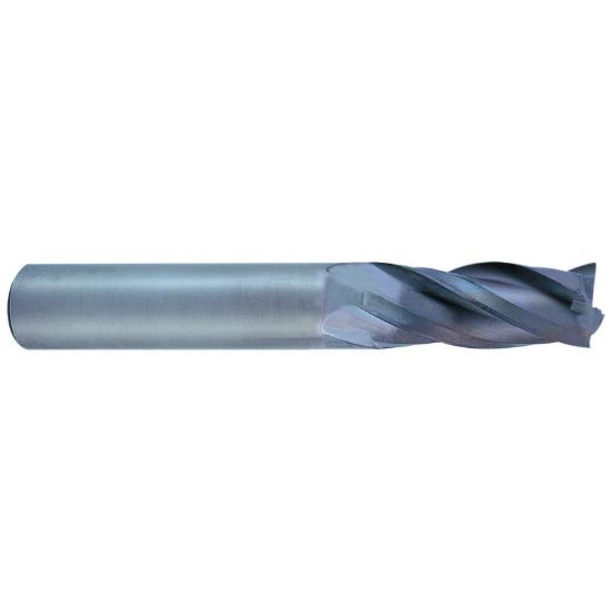 Picture of YG-1 99632 DIA 5/16 SH 0.3125 LOC 0.8125 OAL 2.50 End Mill Standard Flute Standard Helix Carbide Diamond Single End Square Sharp D-Power