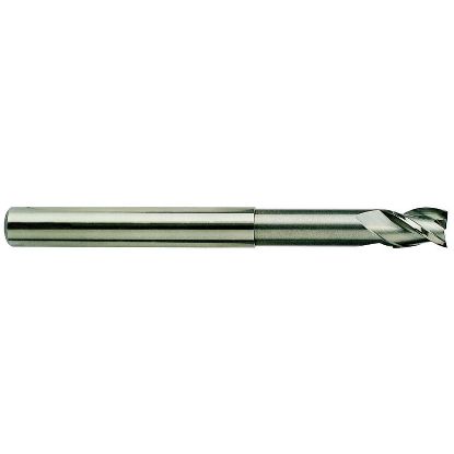 Picture of YG-1 40901 DIA 1/2 SH 0.50 LOC 0.6250 OAL 6.00 End Mill Standard Flute Standard Helix Carbide Uncoated Single End Square Sharp Alu-Power End Mill
