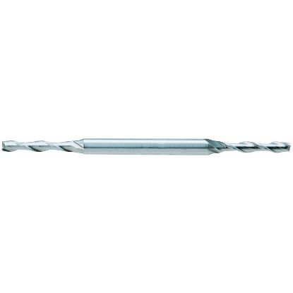Picture of YG-1 51256 DIA 1/16 SH 0.1875 LOC 0.2187 OAL 2.50 End Mill Standard Flute Standard Helix Cobalt Uncoated Double End Square Sharp General Purpose