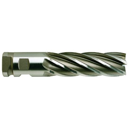 Picture of YG-1 10235HN DIA 2 SH 2.00 LOC 4.00 OAL 7.7500 End Mill Standard Flute Standard Helix HSS TiCN Single End Square Sharp General Purpose