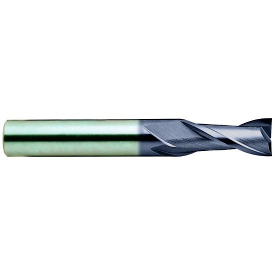 Picture of YG-1 EH527200 DIA 20MM SH 0.7874 LOC 1.2598 OAL 4.0945 End Mill Standard Flute Standard Helix Carbide TiAlN Single End Square Sharp Carbide End Mill