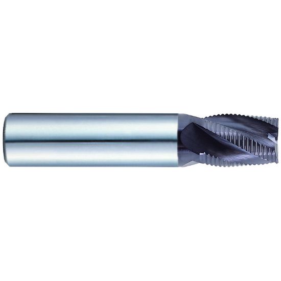 Picture of YG-1 95072 DIA 1/4 SH 0.2500 LOC 0.3125 OAL 2.1250 End Mill Carbide TiAlN Single End Square Sharp J-Power