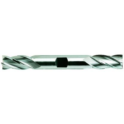 Picture of YG-1 13053 DIA 11/32 SH 0.3750 LOC 0.7500 OAL 3.50 End Mill Standard Flute Standard Helix HSS Uncoated Double End Square Sharp General Purpose