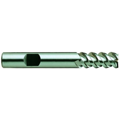 Picture of YG-1 20461 DIA 1-1/2 SH 1.2500 LOC 2.00 OAL 4.50 End Mill Standard Flute High Helix Cobalt Uncoated Single End Square Sharp General Purpose