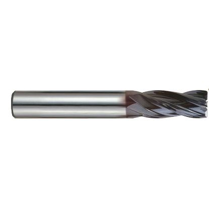Picture of YG-1 EMD41250 DIA 25MM SH 0.9843 LOC 1.4961 OAL 4.0945 End Mill Standard Flute Variable Helix Carbide TiAlN Single End Corner Radius 0.0315 0.80MM V7 Mill