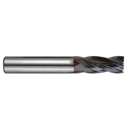 Picture of YG-1 EMD43160 DIA 16MM SH 0.6299 LOC 0.8661 OAL 3.2283 End Mill Standard Flute Variable Helix Carbide TiAlN Single End Square Sharp V7 Mill