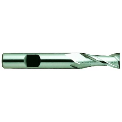 Picture of YG-1 E9983012 DIA 3/16 SH 0.3750 LOC 0.4375 OAL 2.3125 End Mill Standard Flute Standard Helix Powder Metal Uncoated Single End Square Sharp Tank-Power End Mill