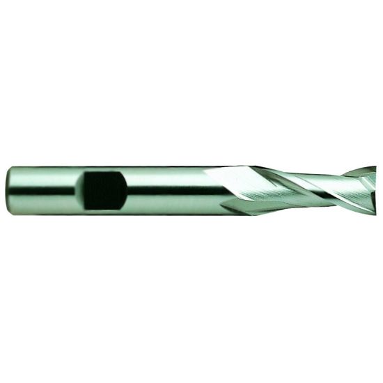 Picture of YG-1 E9983016 DIA 1/4 SH 0.3750 LOC 0.50 OAL 2.3125 End Mill Standard Flute Standard Helix Powder Metal Uncoated Single End Square Sharp Tank-Power End Mill
