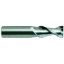 Picture of YG-1 E5522080 DIA 8MM SH 0.3150 LOC 0.7480 OAL 2.4803 End Mill Standard Flute High Helix Carbide Uncoated Single End Square Sharp Carbide End Mill