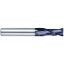 Picture of YG-1 93193 DIA 1/2 SH 0.50 LOC 0.6250 OAL 4.00 End Mill Standard Flute Standard Helix Carbide TiAlN Single End Corner Radius 0.0900 2.29MM X-Power