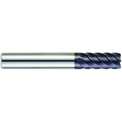 Picture of YG-1 EM835902 DIA 12MM SH 0.4724 LOC 1.0236 OAL 4.3307 End Mill Standard Flute High Helix Carbide TiAlN Single End Corner Radius 0.0394 1.00MM X-Power