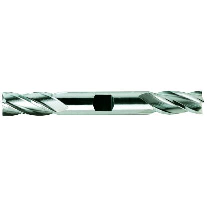 Picture of YG-1 E9986056 DIA 7/8 SH 0.8750 LOC 1.8750 OAL 6.1250 End Mill Standard Flute Standard Helix Powder Metal Uncoated Double End Square Sharp Tank-Power End Mill