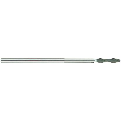 Picture of YG-1 99677 DIA 1/2 SH 0.50 LOC 2.1250 OAL 5.1250 End Mill Standard Flute Standard Helix Carbide Diamond Single End Ball Nose D-Power