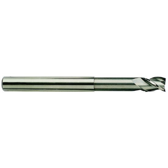 Picture of YG-1 EA10403 DIA 5/8 SH 0.6250 LOC 0.7500 OAL 7.00 End Mill Standard Flute Standard Helix Carbide Uncoated Single End Square Sharp Alu-Power End Mill