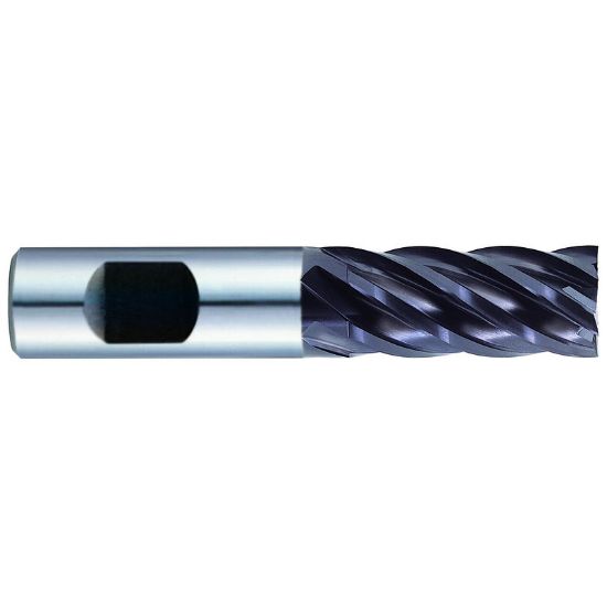 Picture of YG-1 EE515250 DIA 25MM SH 0.9843 LOC 1.7717 OAL 4.7638 End Mill Standard Flute Standard Helix Carbide TiAlN Single End Square Sharp J-Power