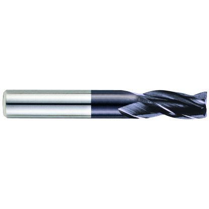 Picture of YG-1 EM895120 DIA 12MM SH 0.4724 LOC 0.9843 OAL 2.8740 End Mill Standard Flute Standard Helix Carbide TiAlN Single End Square Sharp X-Power