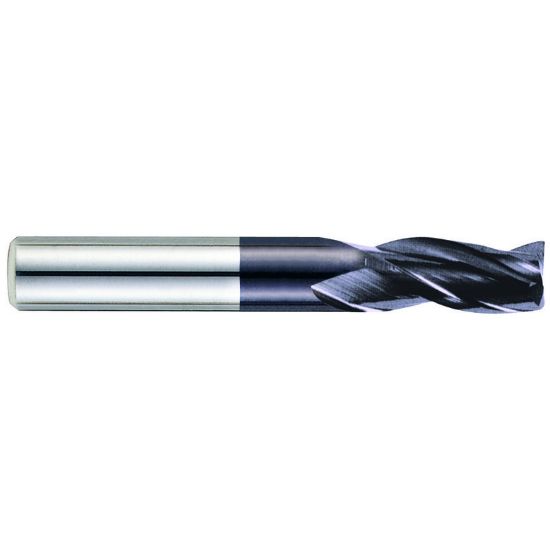 Picture of YG-1 EM895120 DIA 12MM SH 0.4724 LOC 0.9843 OAL 2.8740 End Mill Standard Flute Standard Helix Carbide TiAlN Single End Square Sharp X-Power