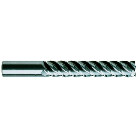 Picture of YG-1 59598TH DIA 3/4 SH 0.7500 LOC 4.00 OAL 6.00 End Mill Standard Flute High Helix Carbide Hardslick Single End Square Sharp Carbide End Mill