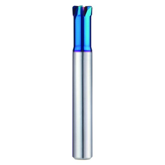 Picture of YG-1 G859082 DIA 8MM SH 0.3150 LOC 0.1378 OAL 2.3622 End Mill Carbide TiAlN Single End High Feed0.0787 2.00MM X-5070 End Mill