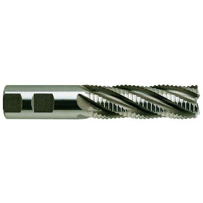 Picture of YG-1 61461CE DIA 1-1/2 SH 1.2500 LOC 3.00 OAL 5.50 End Mill Cobalt TiAlN Single End Square Sharp General Purpose
