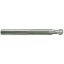 Picture of YG-1 89903 DIA 5/8 SH 0.6250 LOC 0.7500 OAL 6.00 End Mill Standard Flute Standard Helix Carbide Uncoated Single End Ball Nose Alu-Power End Mill